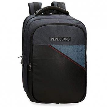 Pepe Jeans Bumper Mochila Doble Compartimento Adaptable para Portátil 15,6 Multicolor 31x44x15 cms Poliéster 20.46L