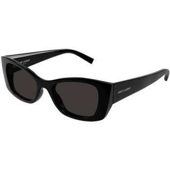 Saint Laurent SL 593 Women's Black Sunglasses, Size: 52 MM, Sleek Design