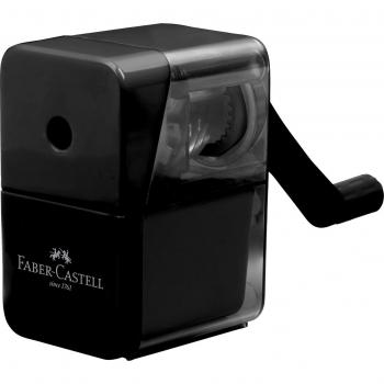 Afilalápiz manual Faber-Castell de escritorio, afiladora pequeña