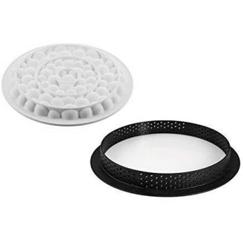 silikomart - Molde de silicona perforado con forma de bubble