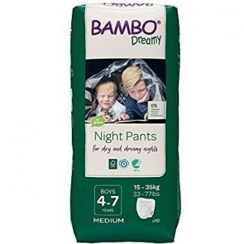 Bambo Braguita Noche Niño 4-7 años de 15-35Kg 10 Unidades