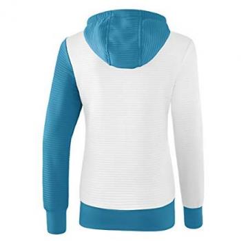 Erima Women's Hooded Training Jacket - Blue, Size 48