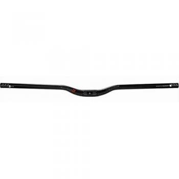 Ergotec Riser Bar 30 - Aluminum Mountain Bike Handlebar, 780mm Width, 31.8mm Clamp Diameter, Black Sandblasted Finish
