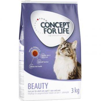 Concept for Life Beauty Adult para gatos - 3 kg - Receta mejorada