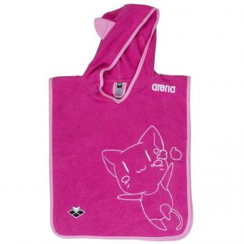Friends Kids Poncho Towel - Fuchsia, Size M