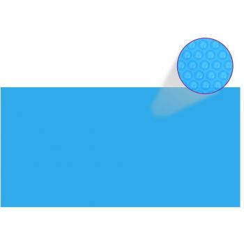 vidaXL Rectangular Pool Cover 1200x600 cm PE Blue