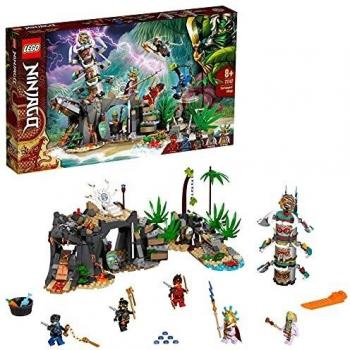 LEGO 71747 Ninjago Aldea de los Guardianes Juguete de construcción con Mini Figuras de Ninja Cole y más para Niños +8 años