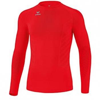 Camiseta de Manga Larga Funcional Unisex Erima Athletic Roja
