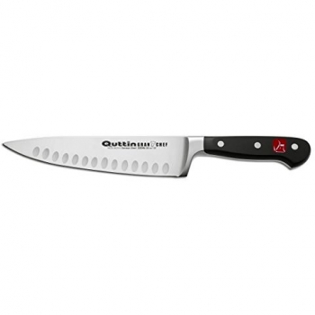 Quttin Grand Chef - Cuchillo de Cocinero con alveolos, 20 cm