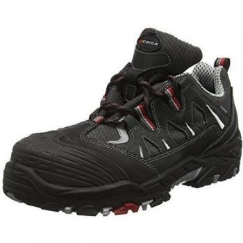 Zapatos de Seguridad Cofra 17150-000, W45, tamaño 45, S3 SRC «Horn», Negros