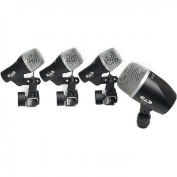 CAD Audio 4-Piece Drum Microphone Set - Includes D19, D10, 2 x D29 Microphones