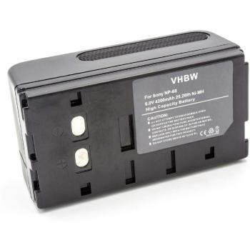 BATERÍA NI-MH 6.0V Compatible con Sony sustituye NP-68 / NP-77 para Schneider BT70, SC110, 52061, 53601 etc.