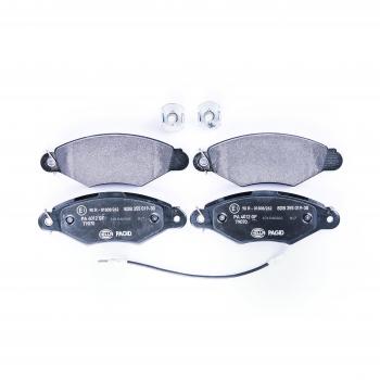 Juego de pastillas de freno Hella 8DB 355 019-301 para frenos de disco