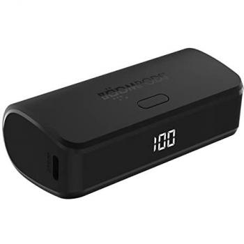 Powerbank Boompods POWER BOOM 5000 mAh con carga rápida PD20W, color negro