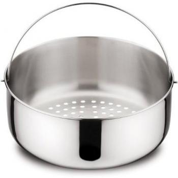Cesta vaporera de acero inoxidable Lagostina 7L para olla a presión, diámetro 18 cm