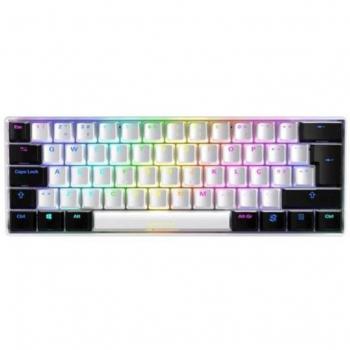 Sharkoon SKILLER SGK50 S4 Teclado Mecánico Gaming RGB Blanco Layout QWERTY Italiano