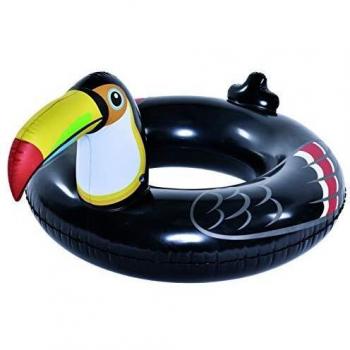 Tucán Gigante Inflable para Playa y Piscina + Regalo Pelota Inflable Multicolor