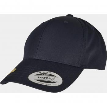 Recycled Poly Twill Snapback Cap - Navy Blue - Flexfit - One Size