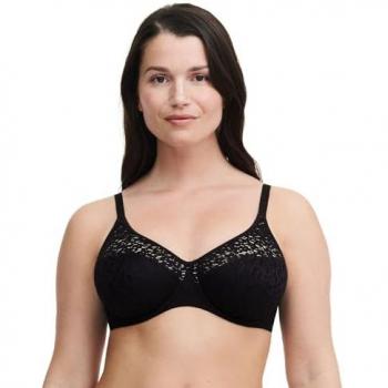 Chantelle EasyFeel Norah Underwired Comfort Bra - Black - Size 34H