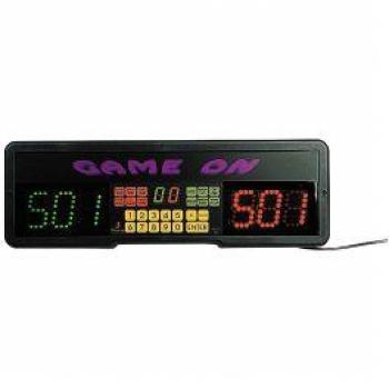 Marcador de Dardos Digital Favero Game-On con Pantalla LED y Función de Registro Automático