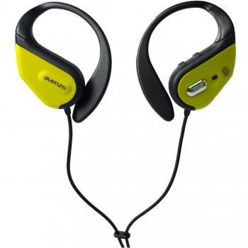 Avenzo AV603NGRV - Auriculares deportivos con Bluetooth, color negro y verde