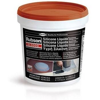 henkel 1449360 SL3000 Rubson, Silicone Liquido, 1 Kg, Terracotta, Gris y blanco