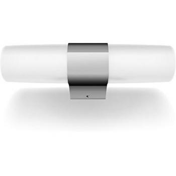 Lámpara de pared LED Philips myBathroom Skin 2-focos, cromo 340241116