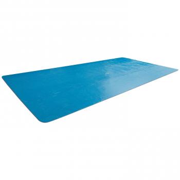 Cubierta de Burbujas para Piscina Rectangular 4,88 X 2,44m Azul