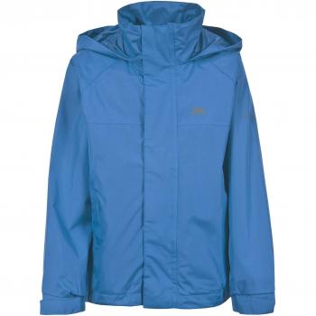 Trespass Nabro - Chubasquero para niño, color azul, talla DE: Für 7 - 8 Jährige