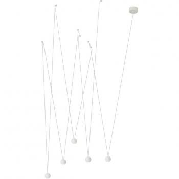 Leds-C4 Punto Múltiple Colgante Superficial LED Blanco Cálido 3000K