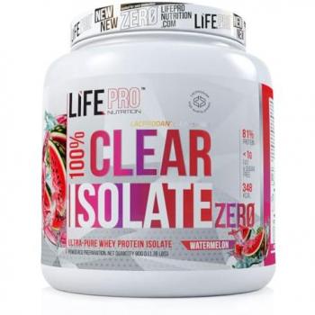 Proteína Aislada de Suero Clear Isolate Zero 800g - Sabor Sandía, Textura Ligera y Aminograma Completo