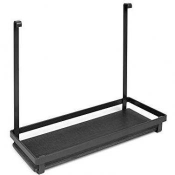 Estante para utensilios de cocina Titane, acero, gris antracita