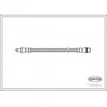 Corteco 19018514 Tubo flexible de frenos