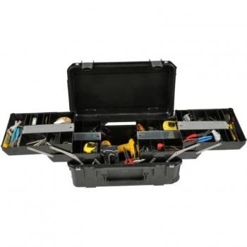SKB iSeries 2011-7 Waterproof Utility Case with Tool Trays, Black, 23 1/4in x 14 3/4in x 9 1/2in