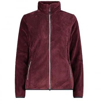 CMP Women's Fleece Jacket - Dark Pink - Size 38