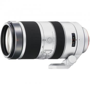 Sony 70400 mm f422 objetivo para sonyminolta zoom optico 57x plata