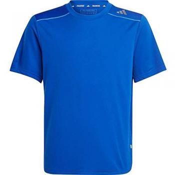Camiseta Adidas Running Niños Talla 14 Azul Lucido