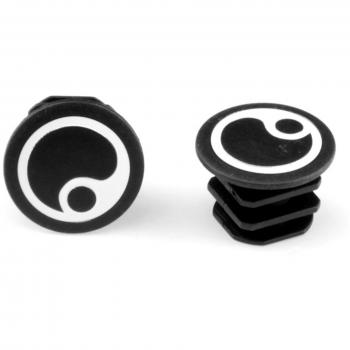 Tapones de manillar Ergon GS2 GS3 negros y blancos