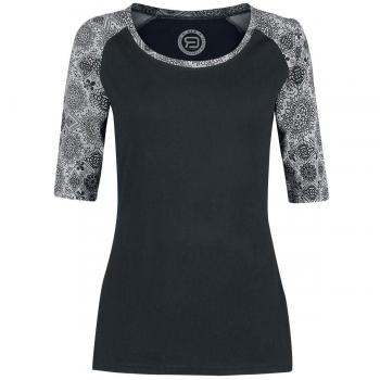 R.E.D. by EMP Josie Camisa Manga Larga Negro/Gris S