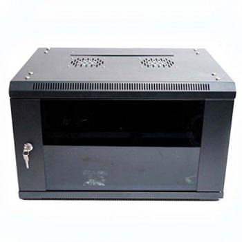 powergreen RAC-06645-HQ Cabinet Rack 6U 60X45 with Thermostat 2 Fans 1 Tray