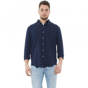 Ralph Lauren - Camisa casual - Manga larga - para hombre navy XX-Large