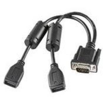 Honeywell - Vm3052cable d15 USB Type a Negro Adaptador de Cable - Adaptador para Cable