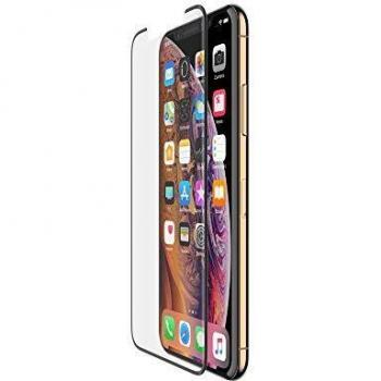 Belkin ScreenForce TemperedCurve - Protección de Pantalla para iPhone XS MAX