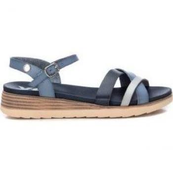 Sandalia de mujer Xti 142848 beige con hebilla