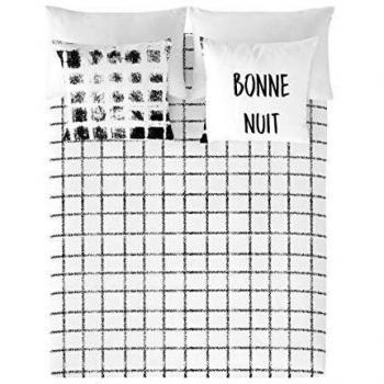 Funda Nórdica Popcorn Ian 100% Algodón Cama 180/190 (260 x 220 cm)