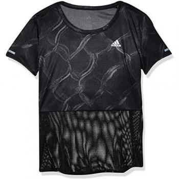 adidas Own The Run tee Camiseta, Mujer, Gricin/Negro, M