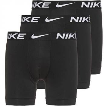 Nike Boxer Brief 3 Pack Unisex Ropa interior - Negro - Talla: S