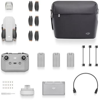 DJI Mini 4K Drone Fly More Combo with 3-Axis Gimbal, 10km Video Transmission, and 64GB SD Card