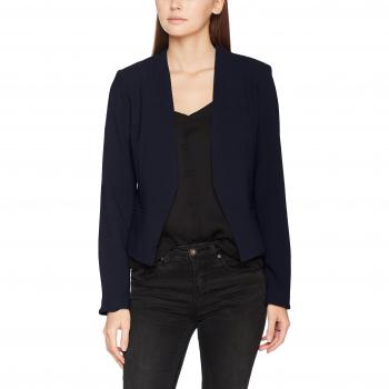 VILA CLOTHES Vimaika Blazer, Chaqueta de Traje para Mujer, Azul
