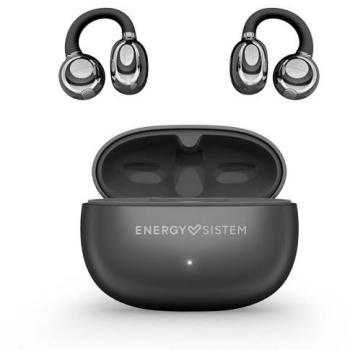 Auriculares True Wireless Energy Sistem ChicPods - Bluetooth 5.4, 23h de autonomía, tecnología Open Sound, micrófono con reducción de ruido, asistente de voz integrado, diseño Curved-Fit, color negro